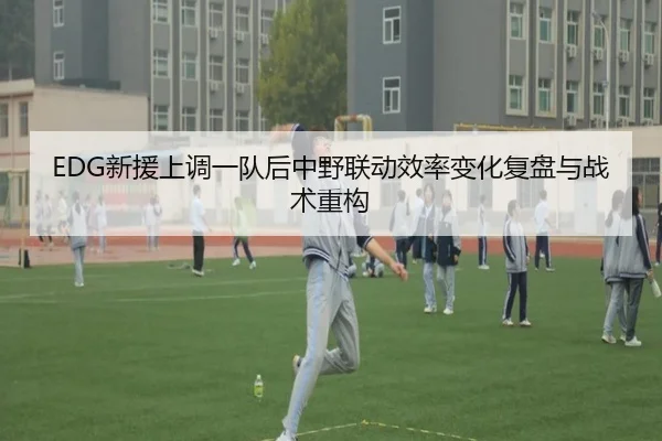 EDG新援上调一队后中野联动效率变化复盘与战术重构